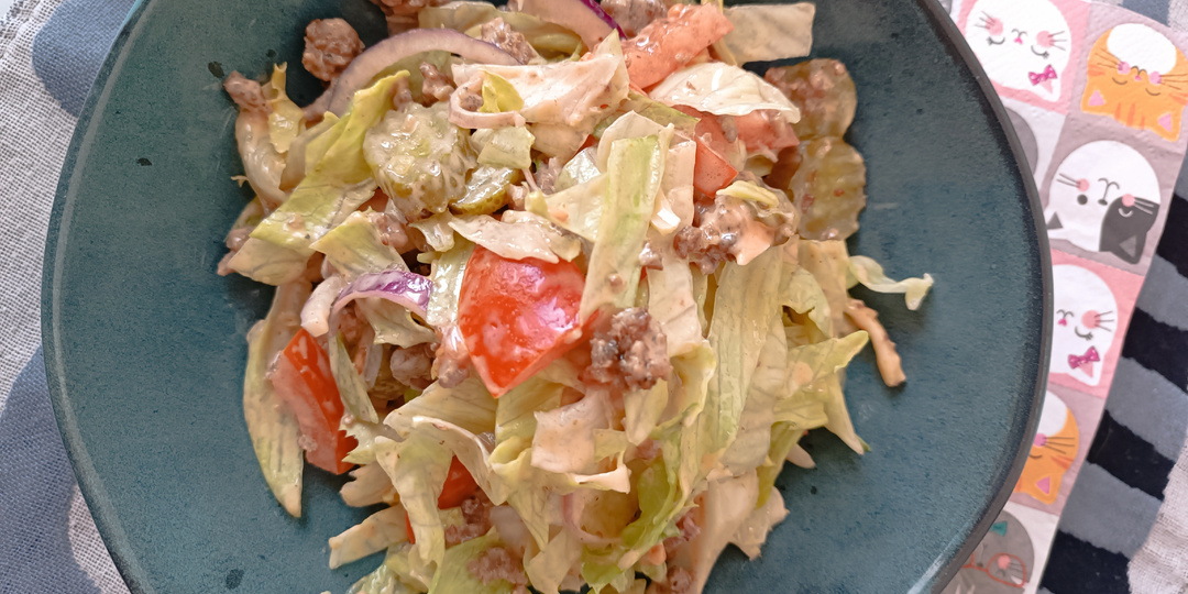 Салат "Бургер"