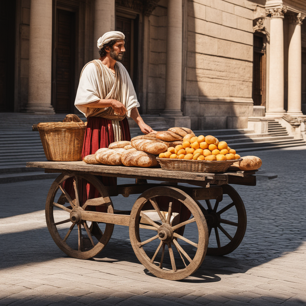Таких торговцев можно было встретить на рынках и улицах города
