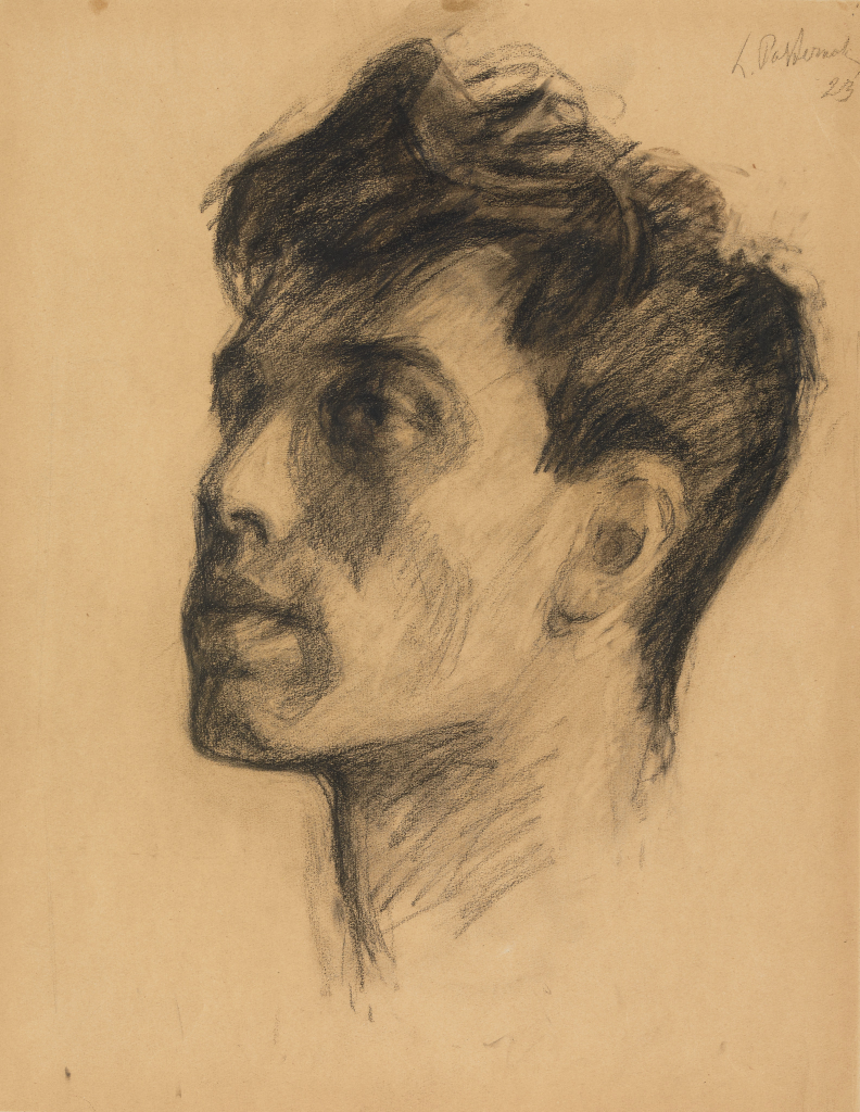 Леонид Пастернак. Портрет Бориса Пастернака, 1923,источник Яндекс картинки