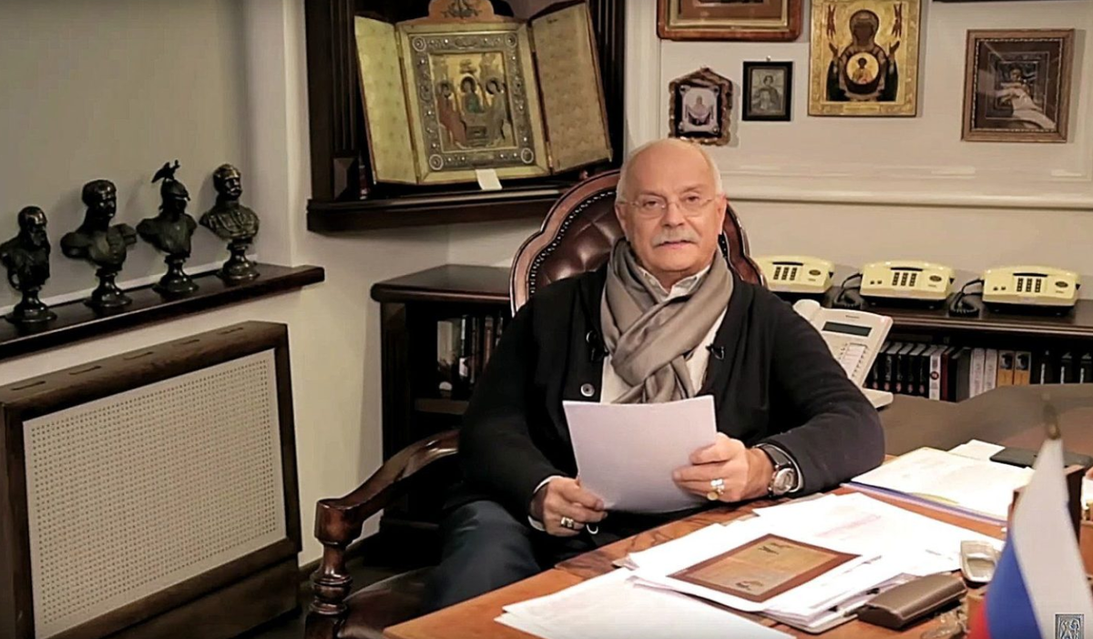 Никита Сергеевич Михалков в передаче Бесогон-ТВ.