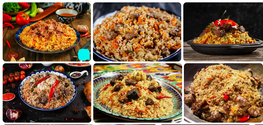 Плов (скриншот поисковой страницы)