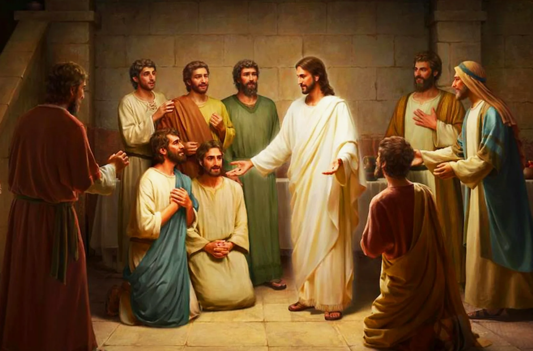 После воскрешения Иисус на протяжении 40 дней являлся своим ученикам.-2