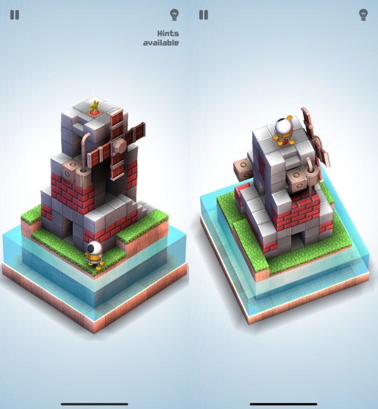    Доберитесь до кнопки, чтобы завершить уровень и продолжить прохождение