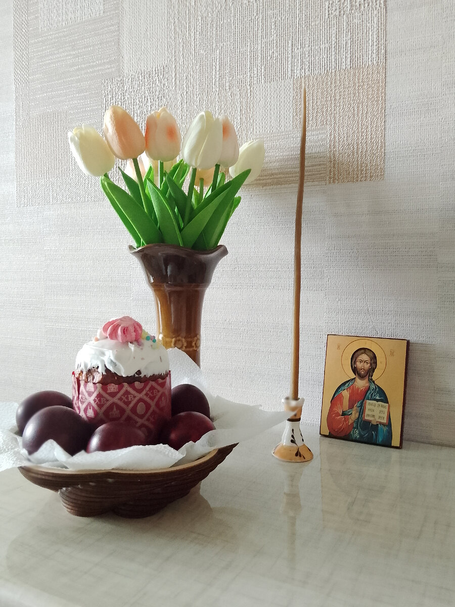Пасхальная композиция, фото автора