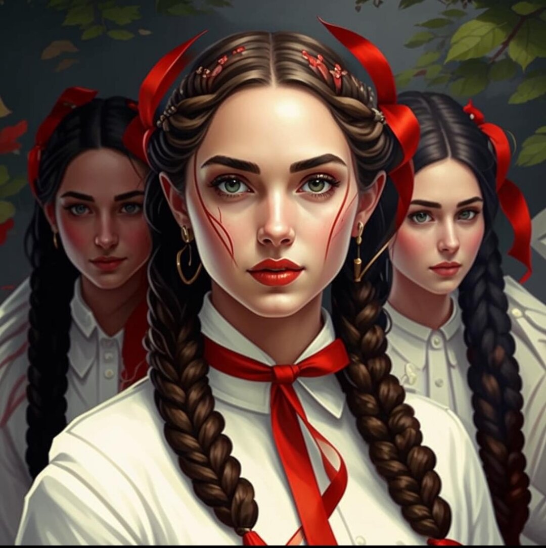 Кандинский 3.1 не смог совладать с объёмом информации, поэтому вместо 1 сделал целых 3 😅