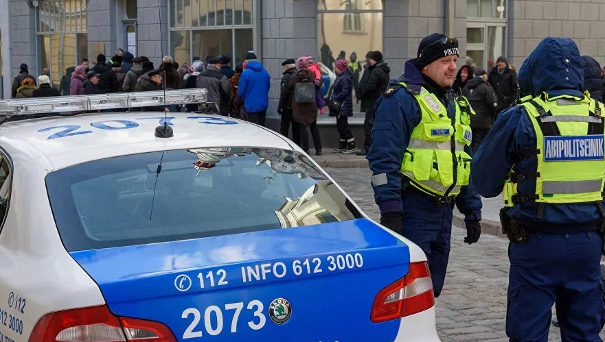 Эстонские полицейские