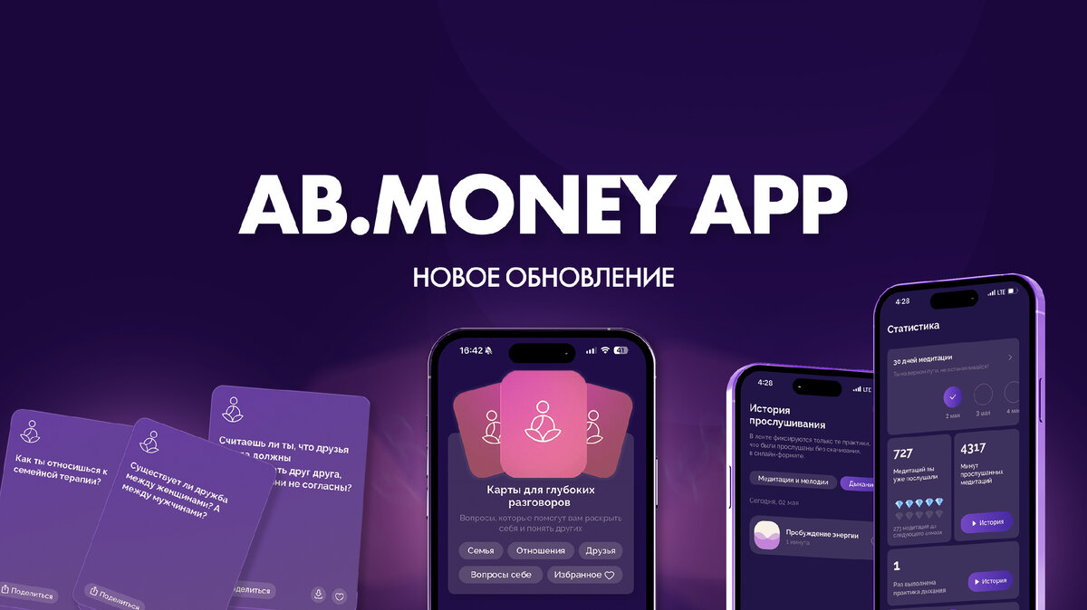 ОБНОВЛЕНИЕ ДЛЯ ГЛУБОКИХ РАЗГОВОРОВ | AB.MONEY | Дзен