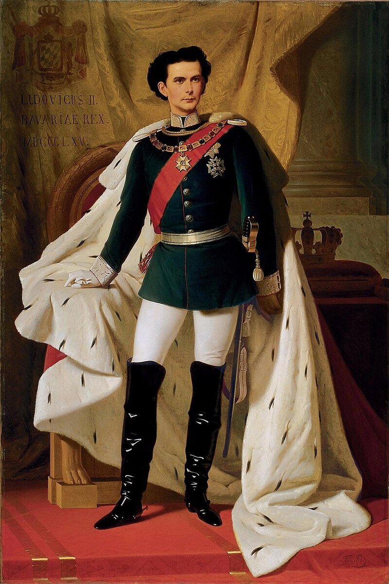 Людвиг II (1845-1886) - король Баварии (1864-1886) 