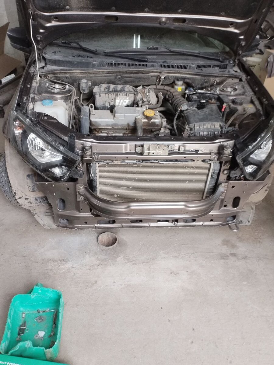 Большая часть элементов уже установлена