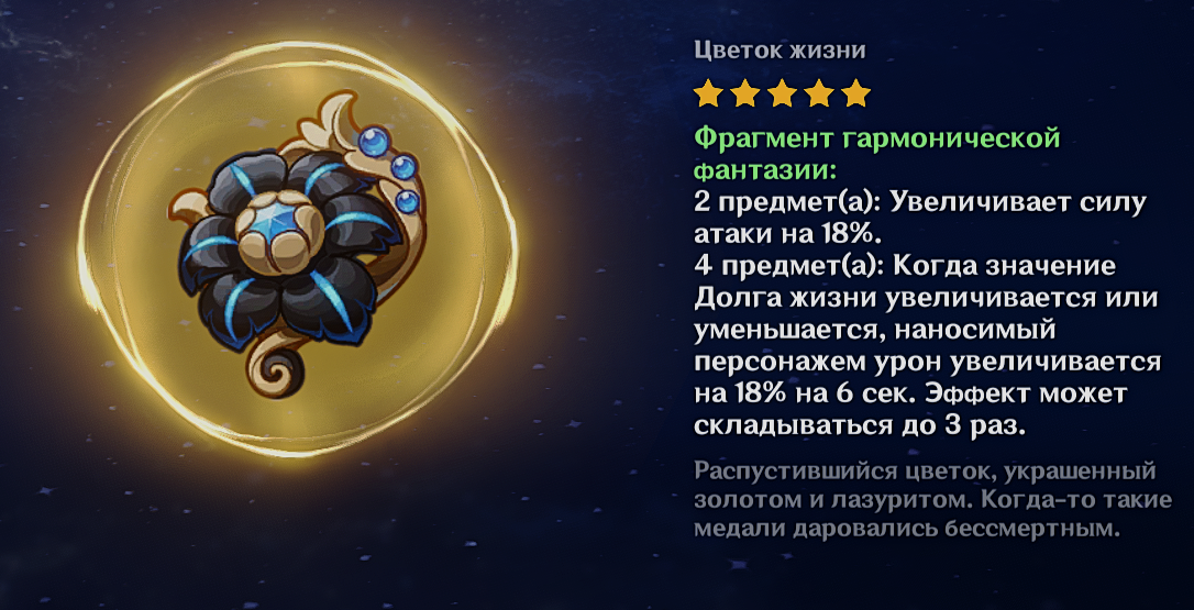 Сигнатурный сет Арлекино с версии 4.6