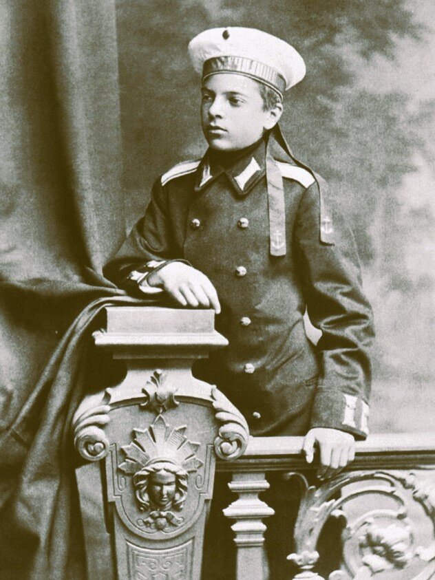 Великий князь Александр Михайлович в детстве