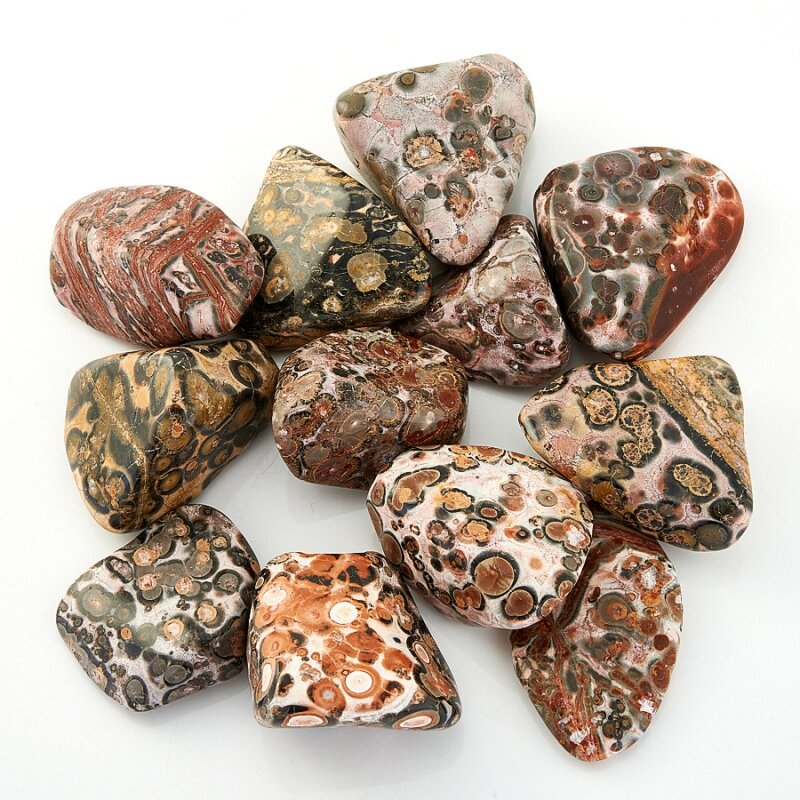 Яшма леопардовая.