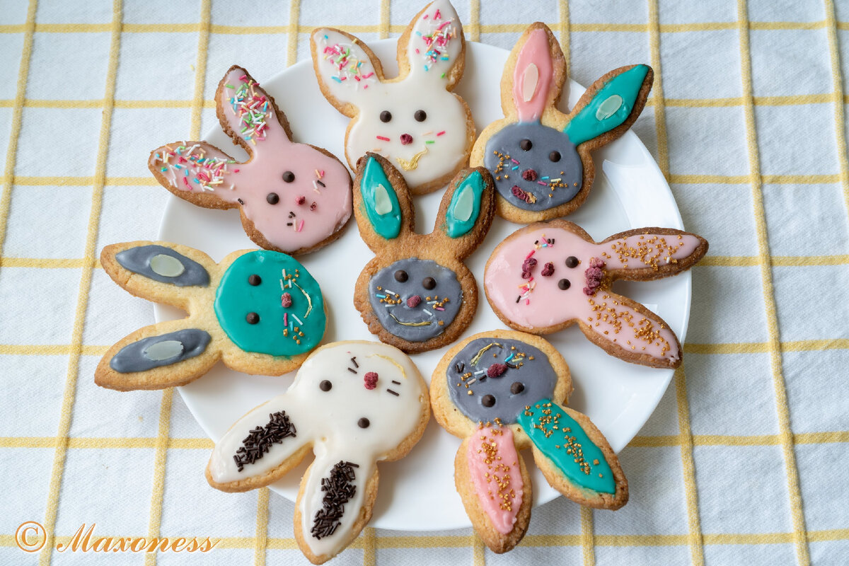 Пасхальное сахарное печенье