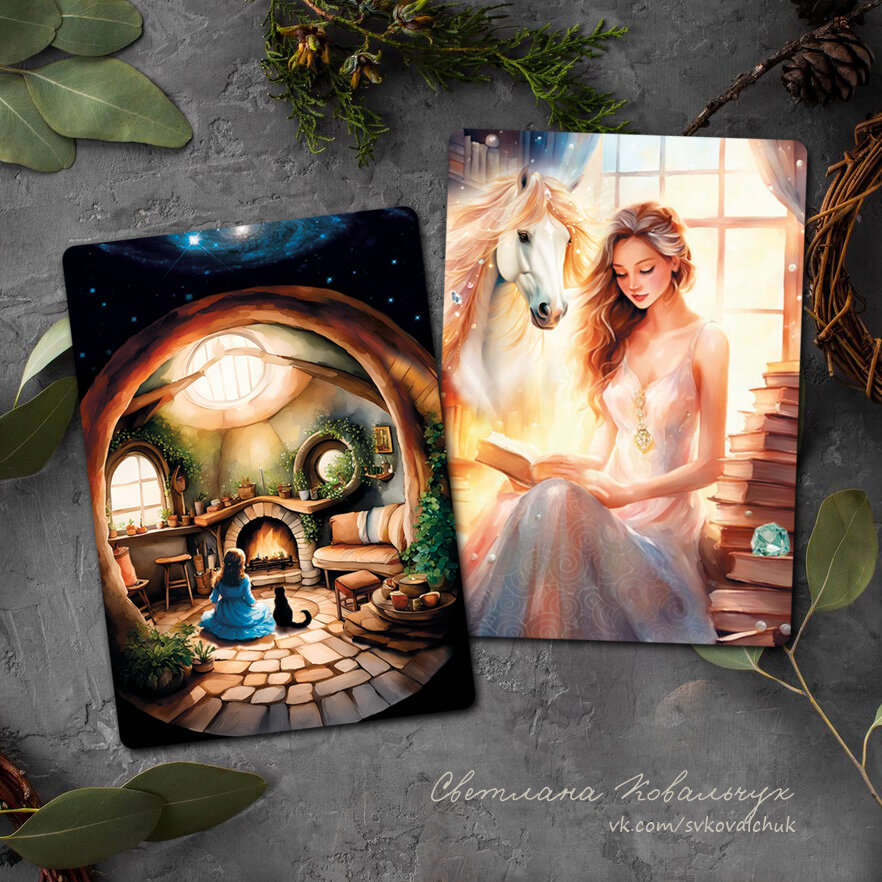 Карты из моей новой колоды метафорических карт. Скоро в продаже - следите за новостями на моем канале.