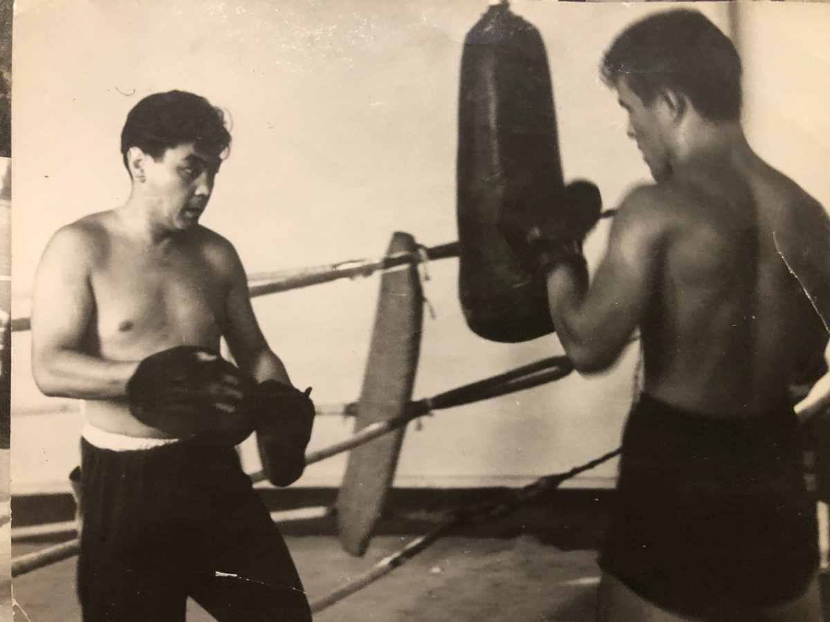 заслуженный тренер РСФСР Ли Пан-Оглы