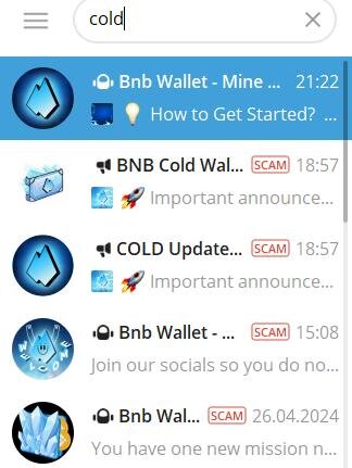 Пометка скан на каналах проекта 