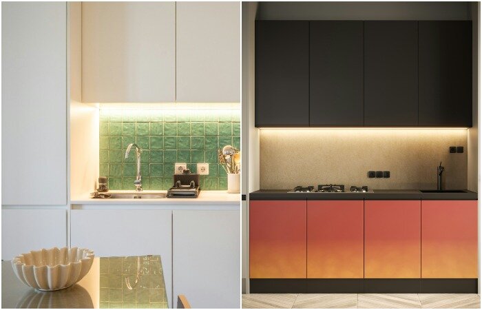 Лаконичные кухни без ручек – идеальный вариант для современного интерьера