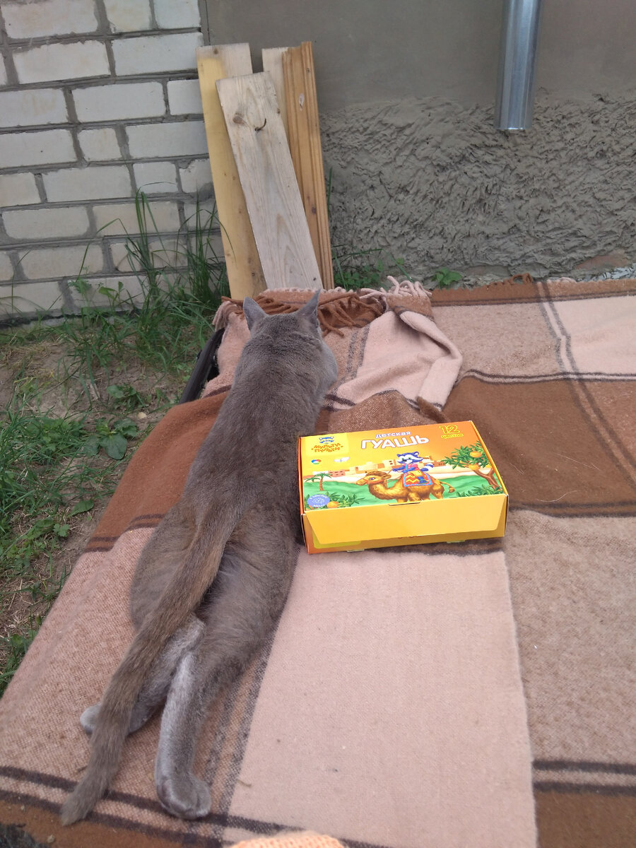 А вот так она лежала.