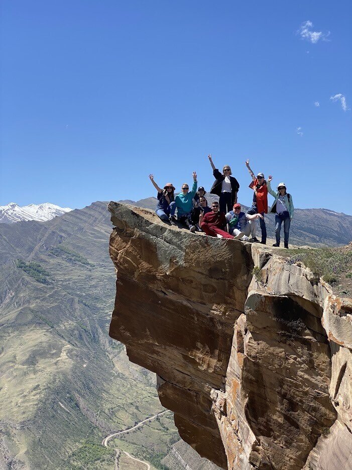 Одна из туристических групп