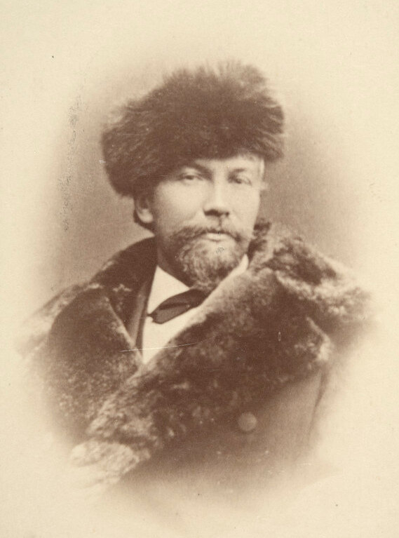Portrait photograph of Adolf von Becker