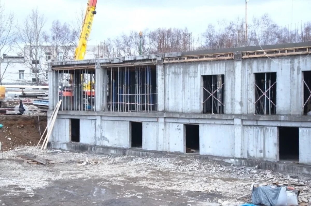    Строительство нового корпуса школы №1 в Елизове находится на контроле