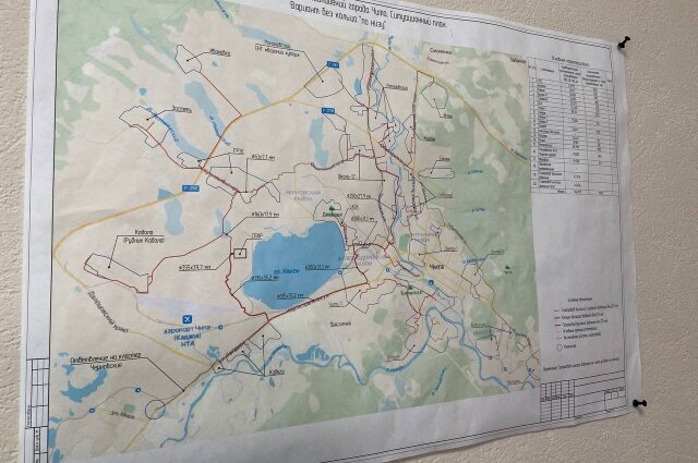    Карта газификации Читы. Фото:  АиФ/ Екатерина Горская