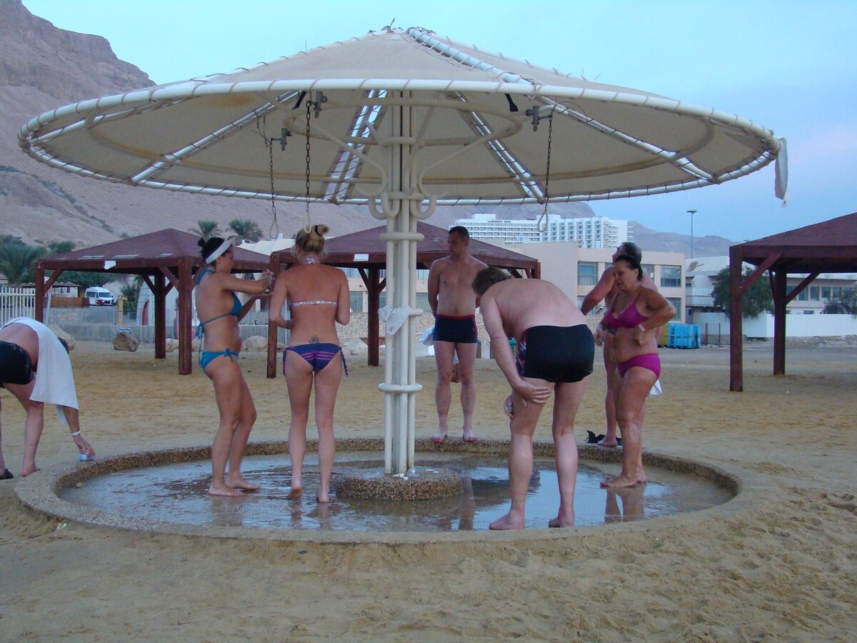 пляж Мертвого моря, Израиль