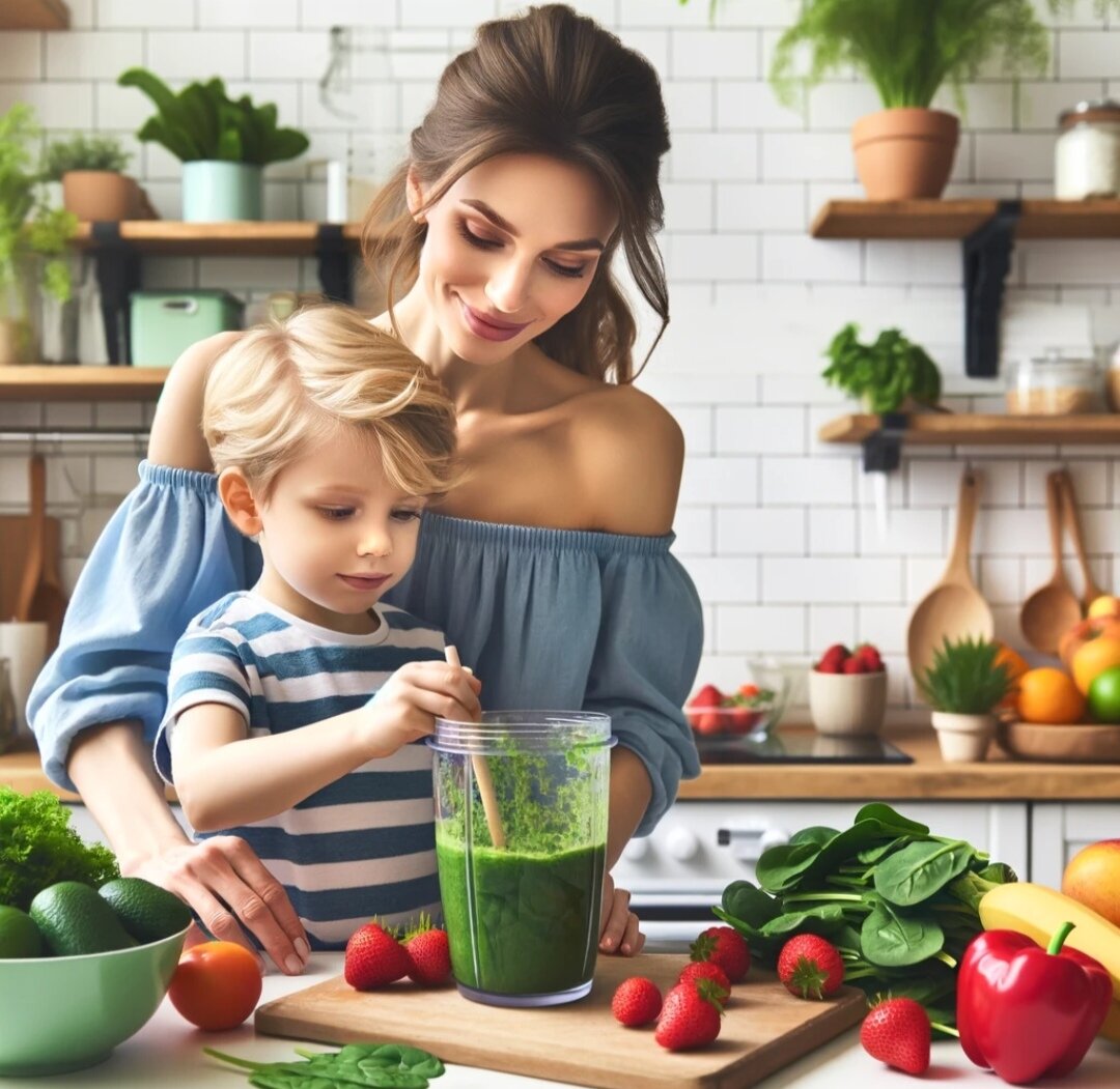 Для многих родителей ежедневная борьба за то, чтобы их ребёнок съел хоть немного зелени, кажется бесконечной.  Вот несколько креативных способов сделать зелёные овощи незаметными и вкусными. 1.