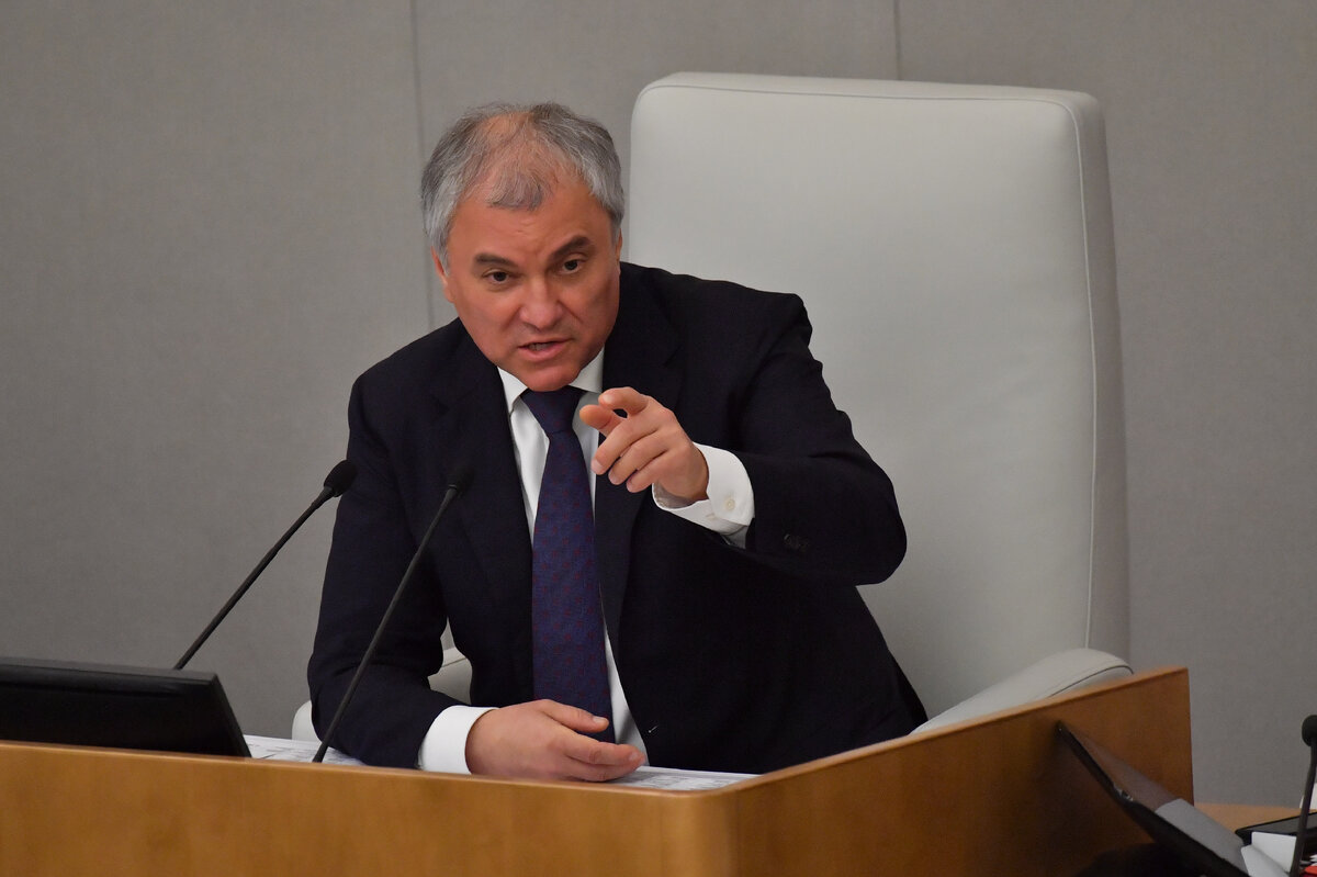 Вячеслав Володин. Фото: Komsomolskaya Pravda/Globallookpress