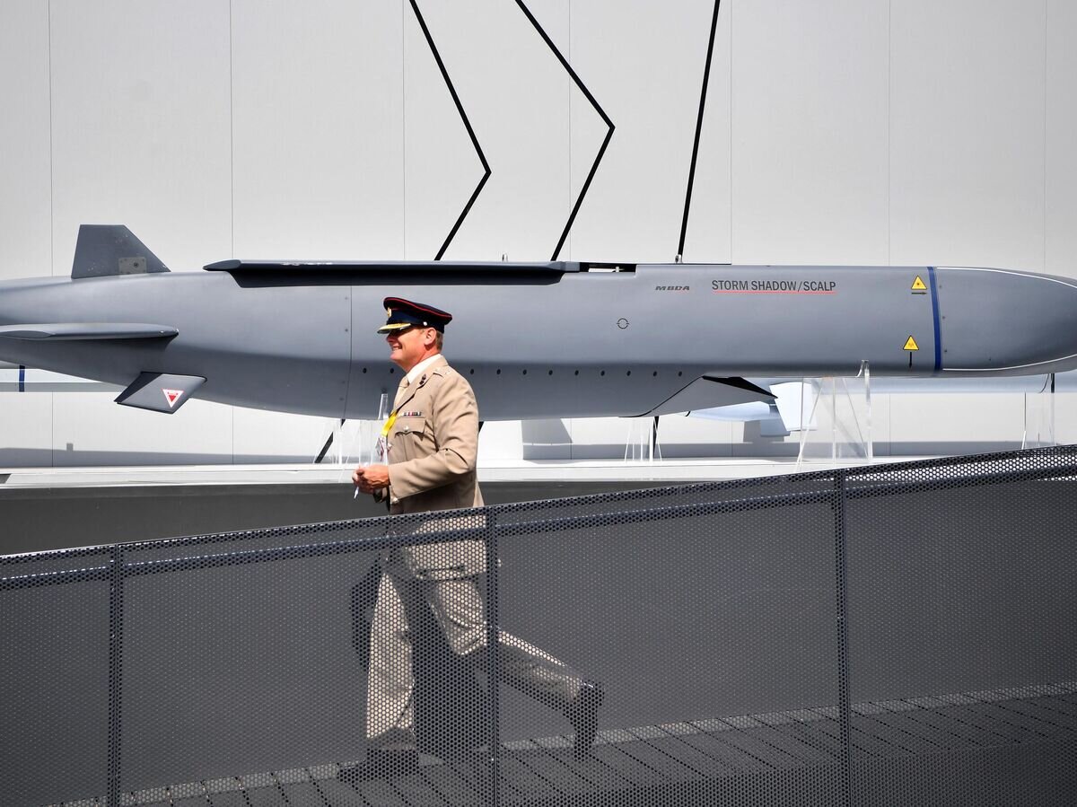    Британская ракета Storm Shadow/Scalp© AFP 2024 / BEN STANSALL