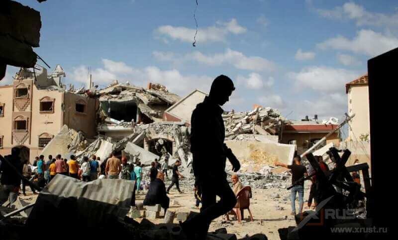  Израиль ответил на ракетный удар из Рафаха, ответственность за который взял ХАМАС. Погибло 19 палестинцев. У израильских военных убиты три человека.