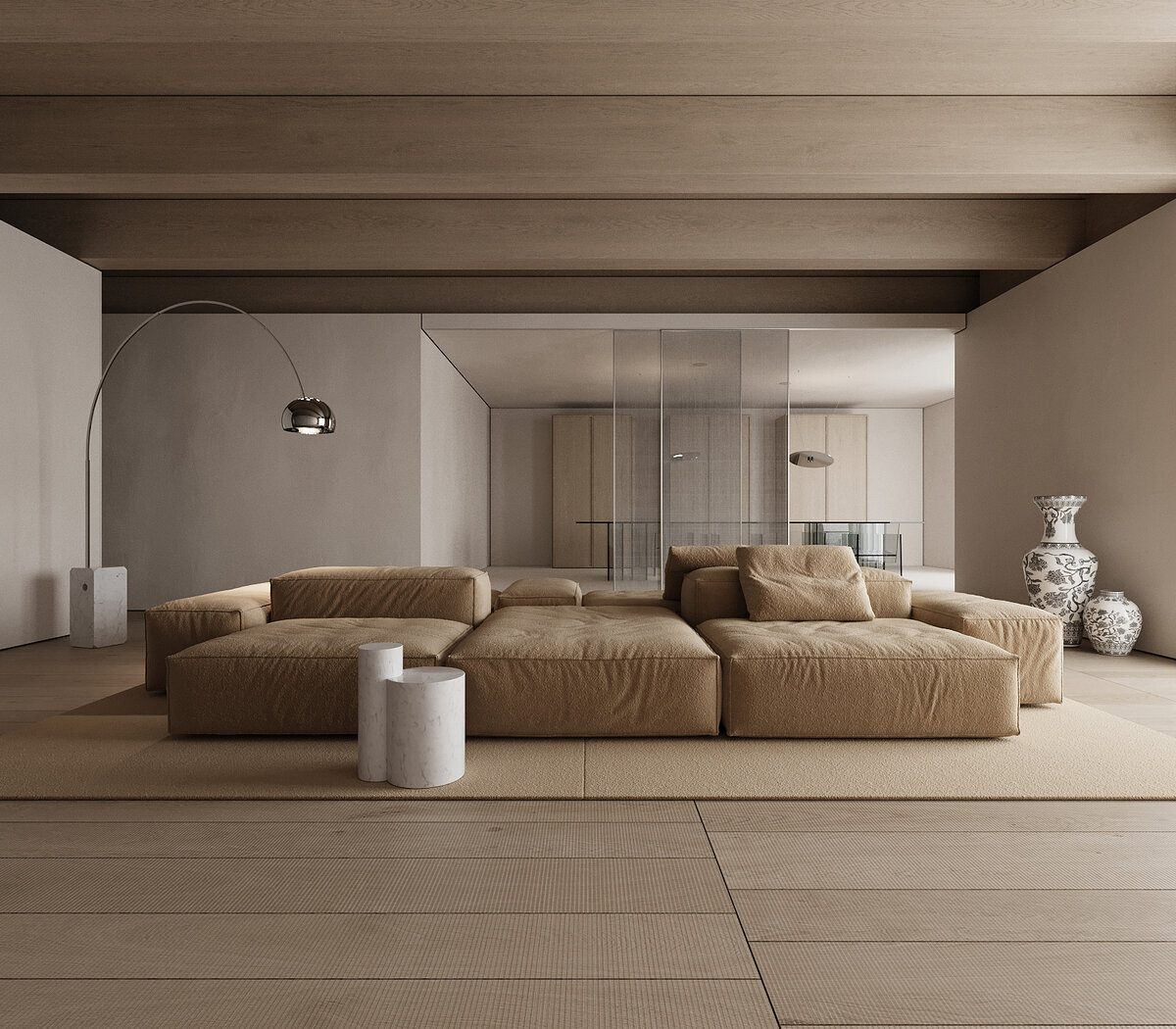 Шале в Черногории. Пример теплой версии в минимализме