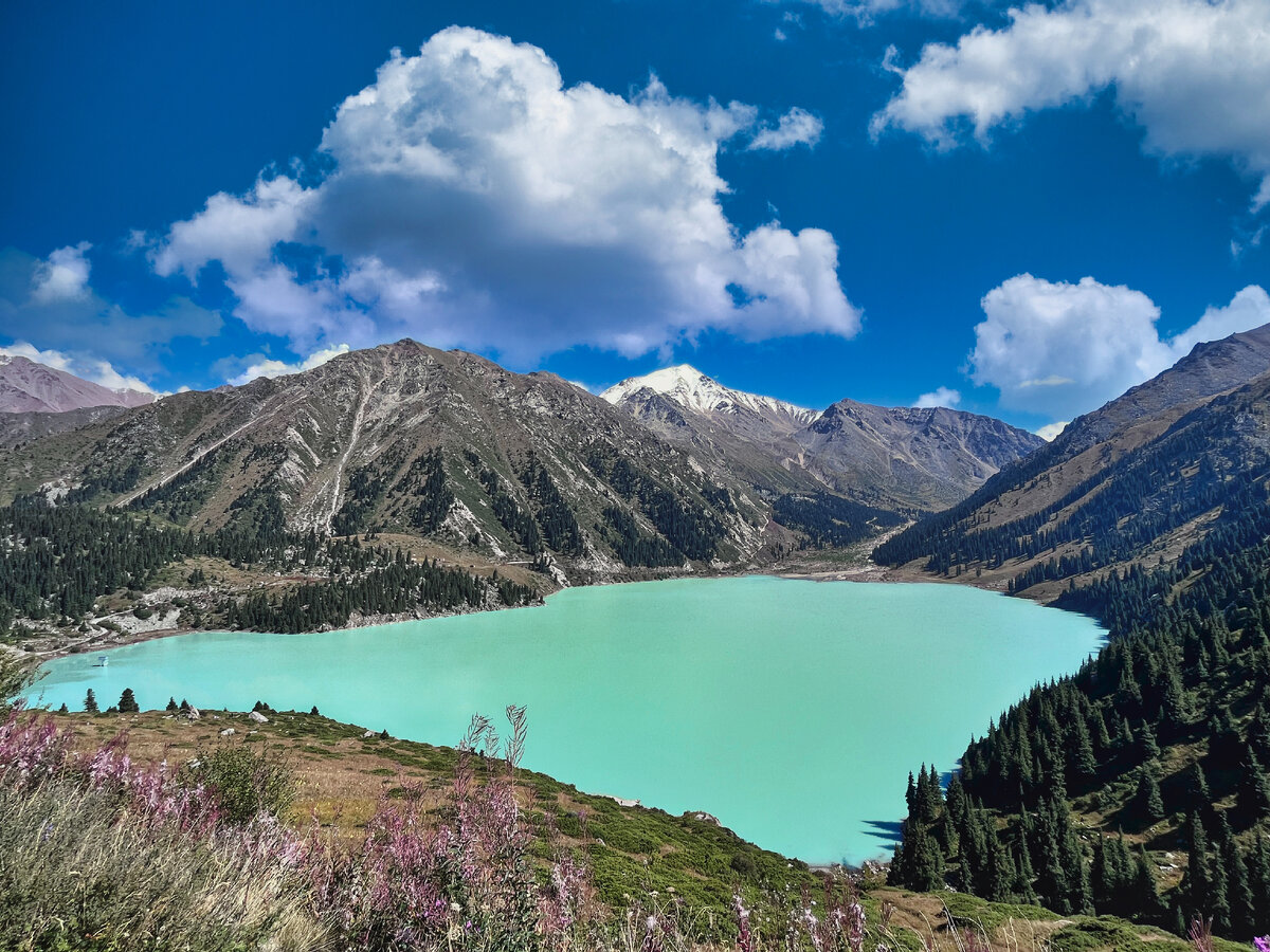 Алматы. Большое Алматинское озеро. Фото автора