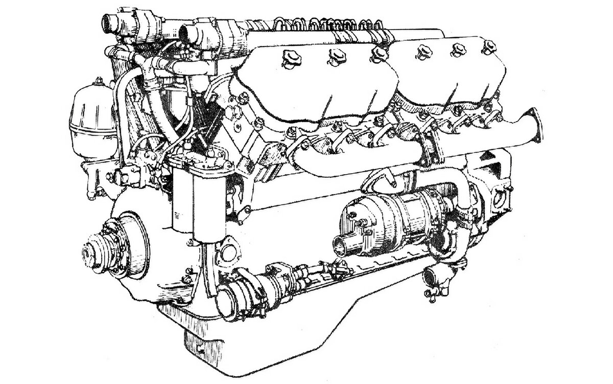 Лучший 12-цилиндровый мотор СССР | AutoHS - история автомобилей | Дзен