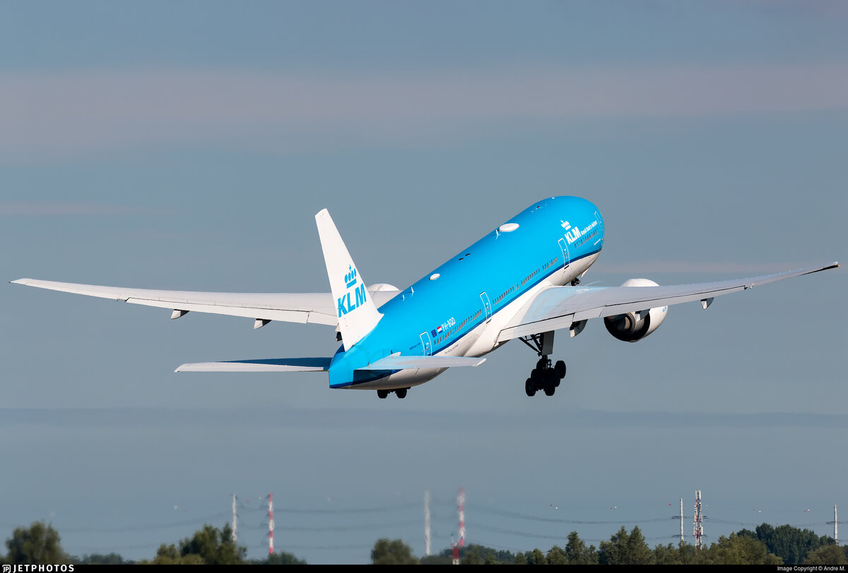 Boeing 787-10 Dreamliner нидерландской авиакомпании KLM. Фото с сайта https://www.jetphotos.com/