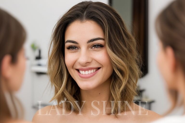 Современное мелирование в салоне "Леди Shine"