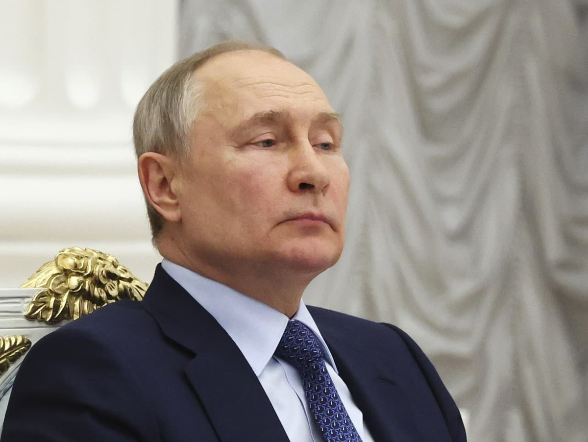 Президент России Владимир Путин (Источник: SITA/AP/Sputnik/Kremlin Pool Photo/Михаил Климентьев) 