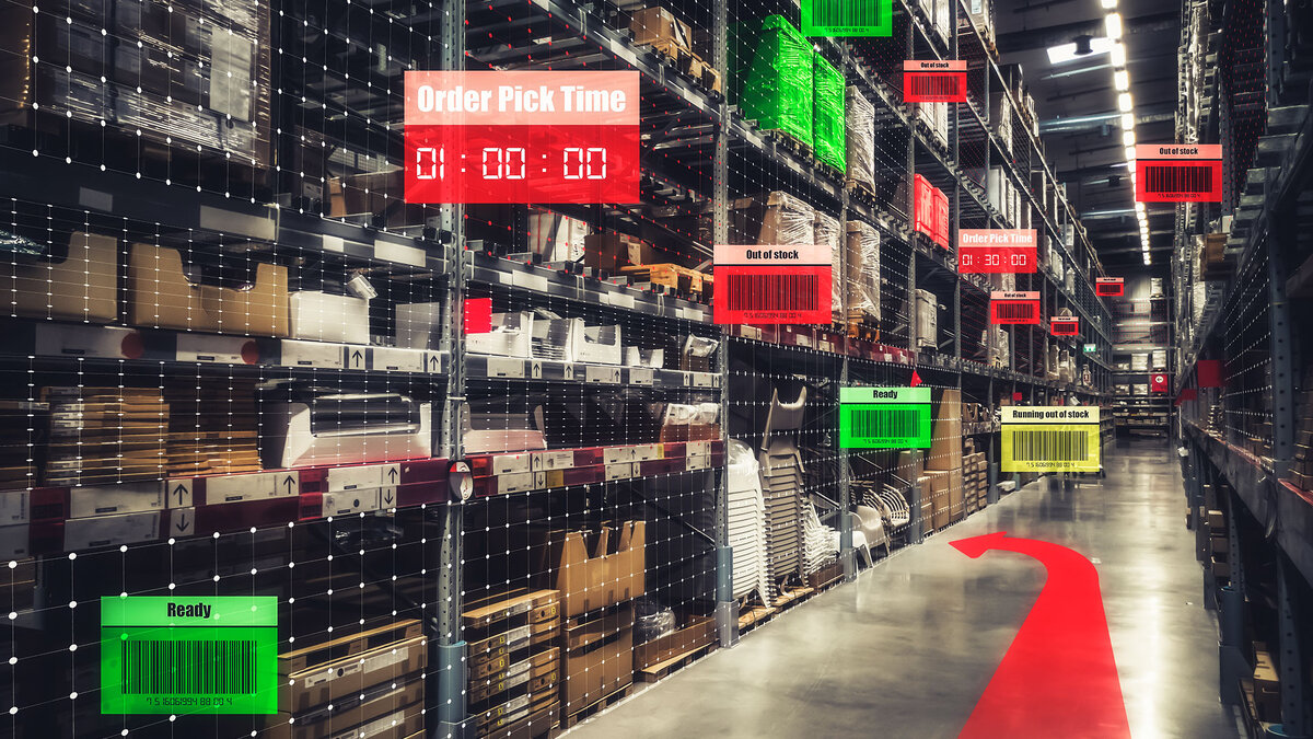  RFID-метки — обеспечивают отслеживание товаров на складе, повышая точность инвентаризации