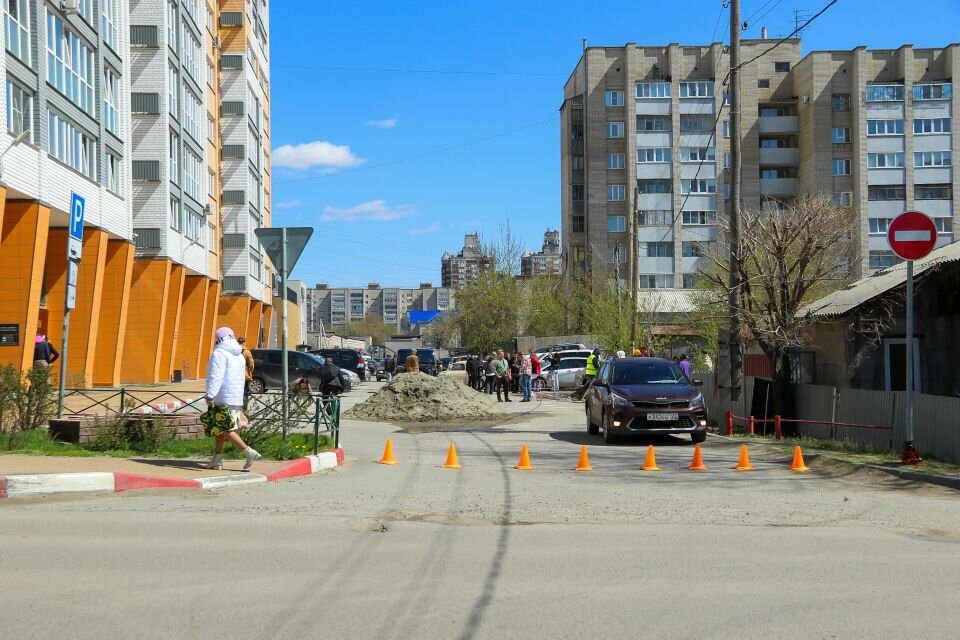    Съемки фильма в центре Барнаула. Источник: Виталий Барабаш/"Толк"
