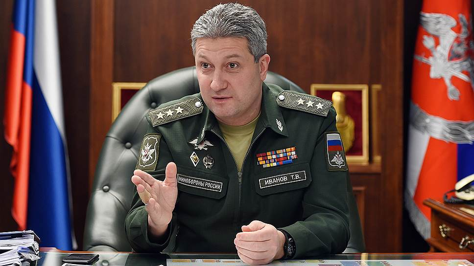 Замминистра обороны России Тимур Иванов