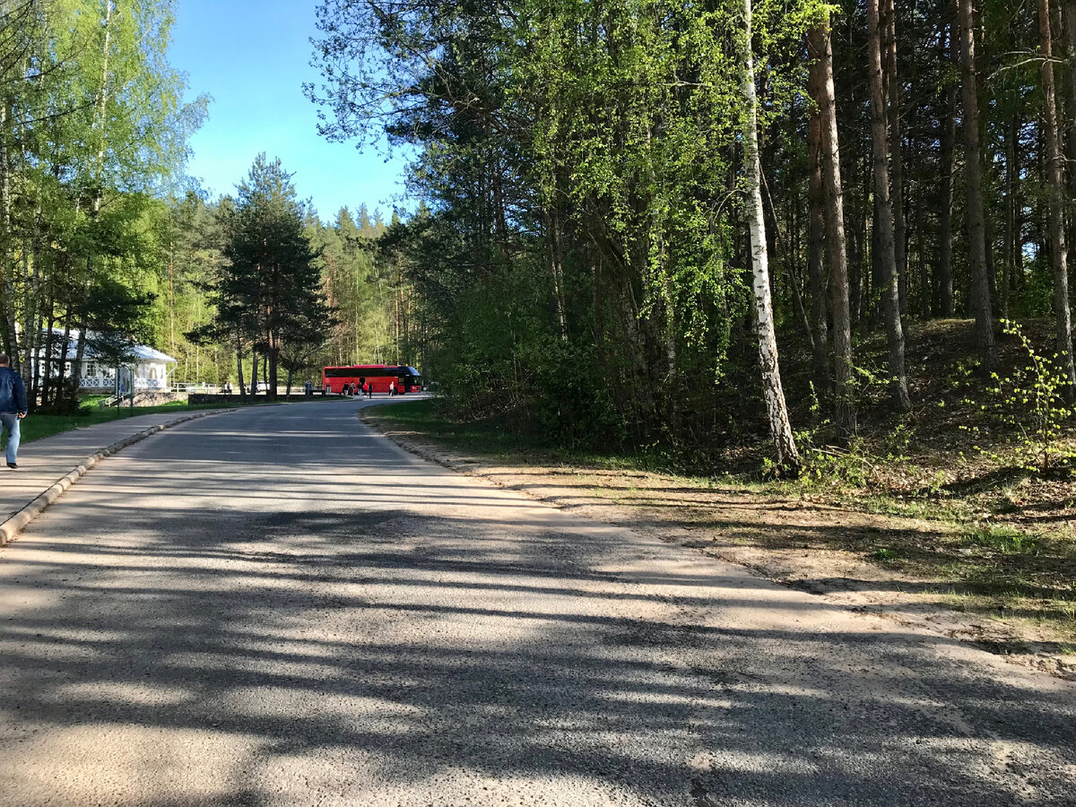 Фото автора. Парковка с туравтобусами