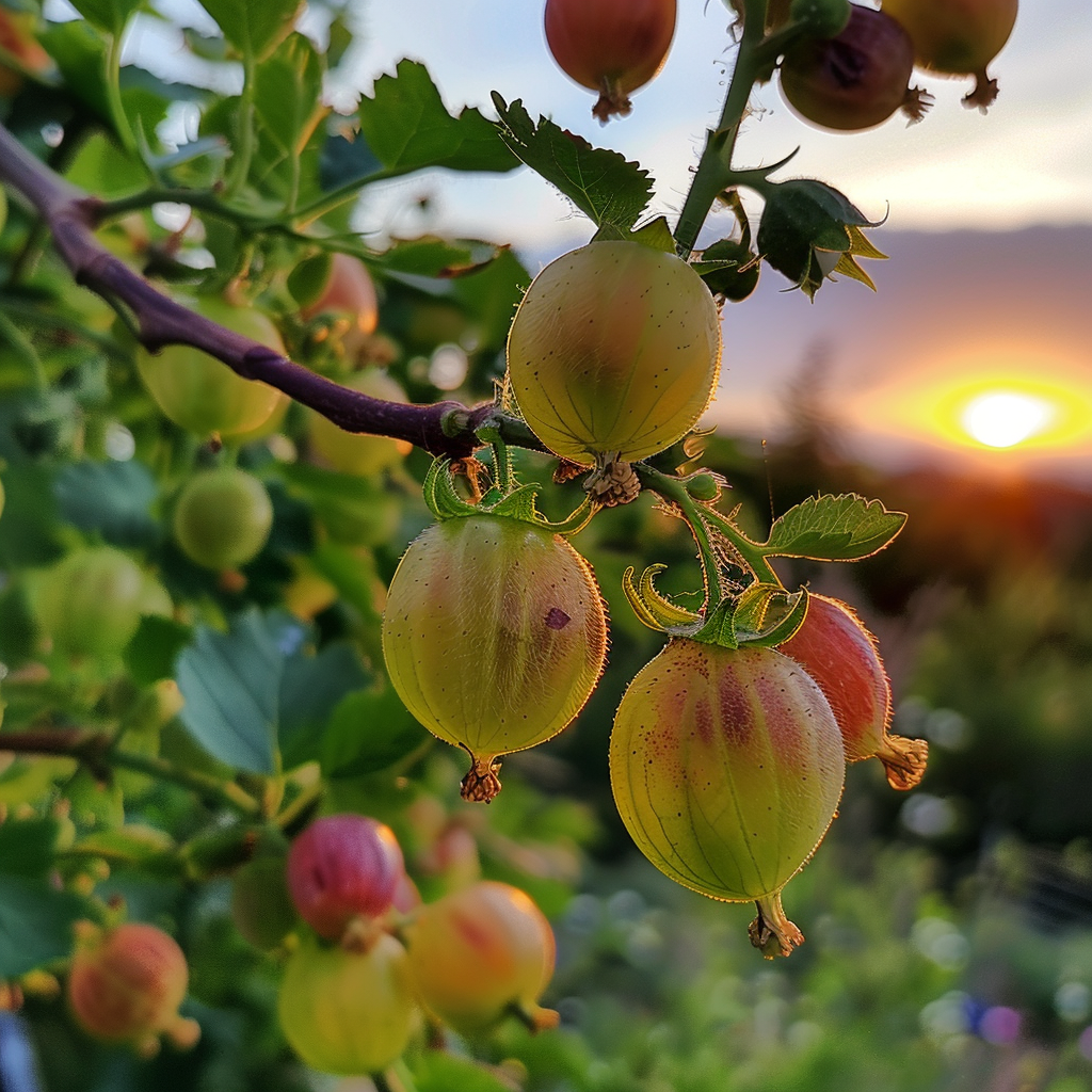 Убедитесь, что крыжовник посажен на солнечном, защищённом от ветра участке с хорошо дренированной почвой. 