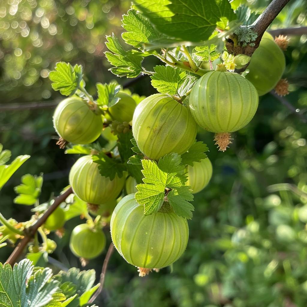 Регулярно поливайте крыжовник, особенно в засушливые периоды, чтобы поддерживать постоянную влажность почвы. 