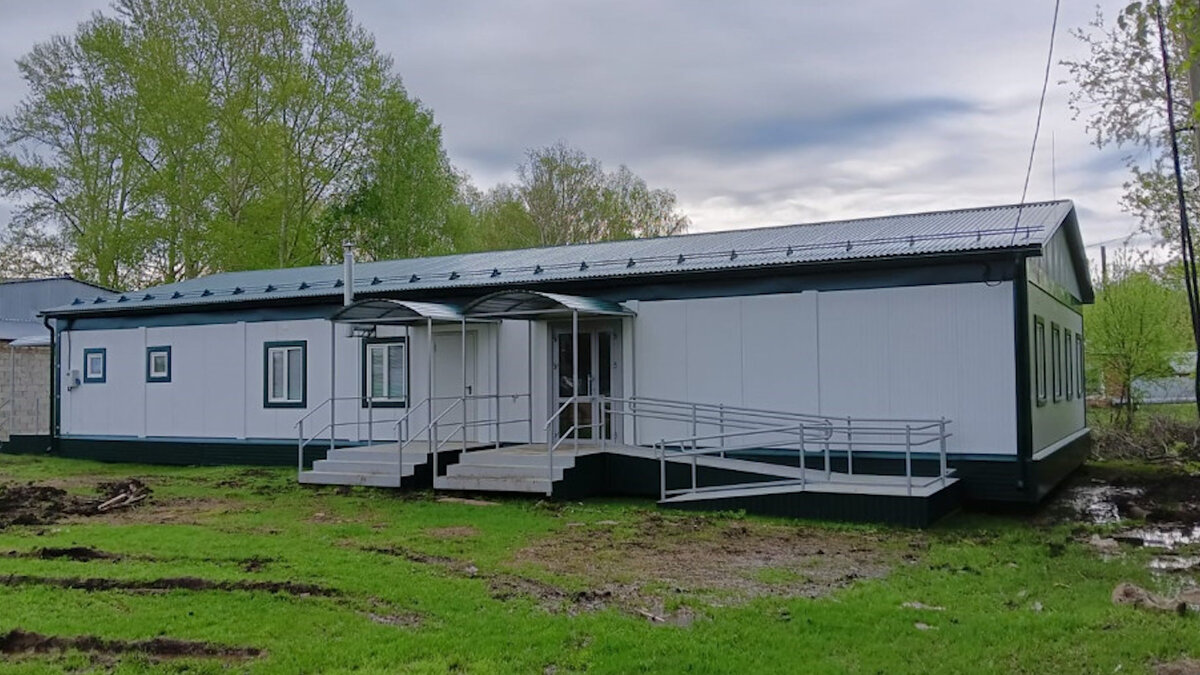    В селе Верхнеиткулово в Башкирии построили новую врачебную амбулаторию