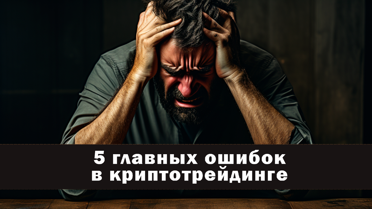 5 главных ошибок в криптотрейдинге