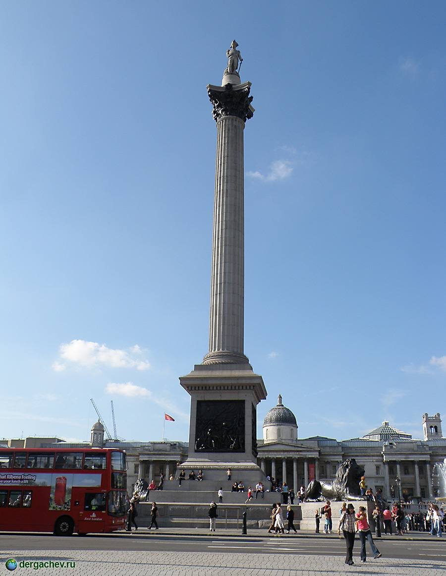 Nelson s column london. Трафальгарская площадь Нельсон. Колонна Нельсона на Трафальгарской площади. Колонна Адмирала Нельсона. Колонна Нельсона в Лондоне.