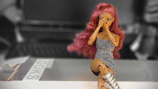 Обзор на Кукла Barbie looks HRM14, 2024 Модель #22 (нет)