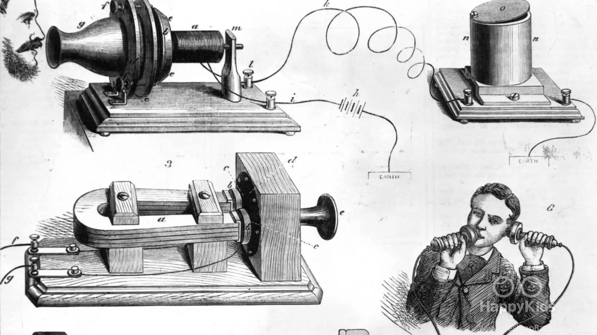 📜 История изобретения первого телефона: Гении искусства передачи звука |  Sandu History | Дзен