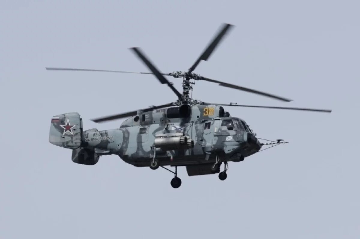    Обнародованы кадры преследования БЭКов ВСУ вертолетчиками ВС РФ