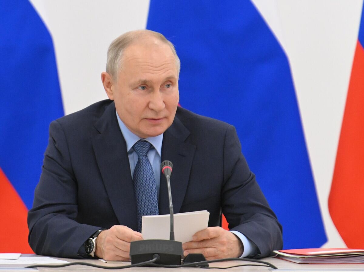    Президент РФ Владимир Путин© РИА Новости / Максим Блинов
